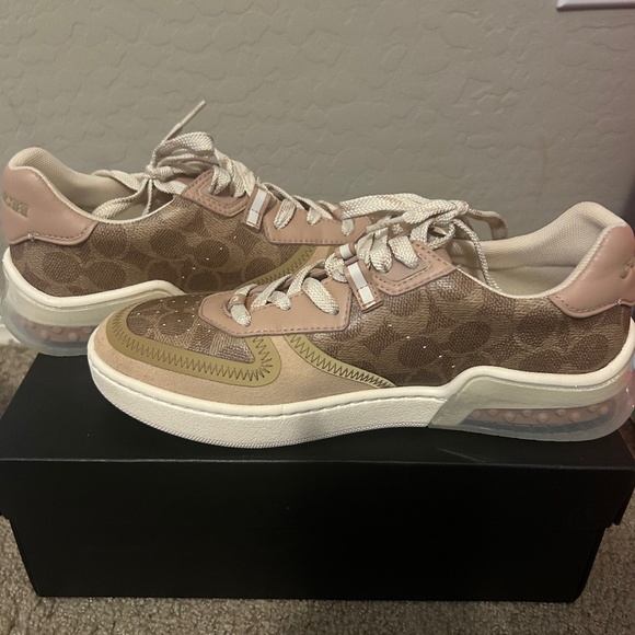 Coach citysole sig court sneakers in box size 8 - Picture 1 of 4